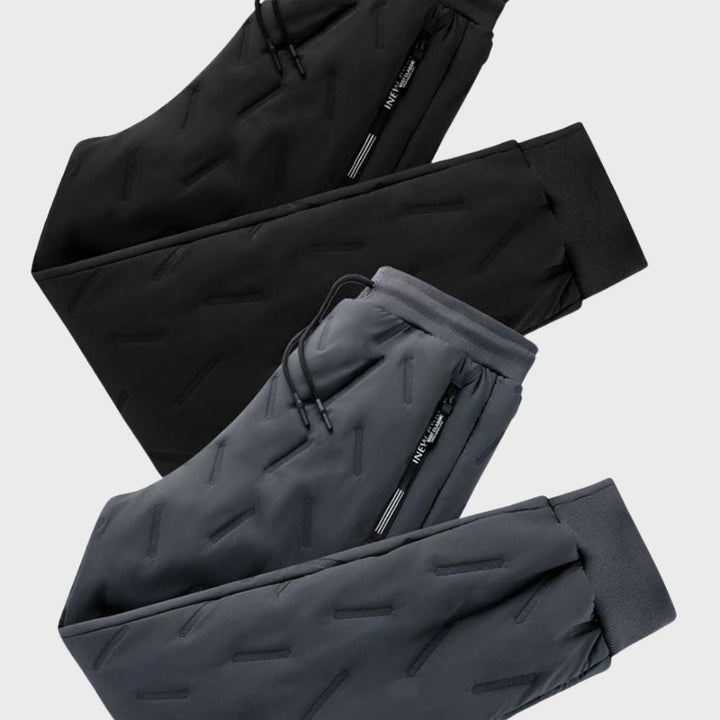 Comfortable Winter Trousers for Men - Logan-Black-M-Nora Luxe