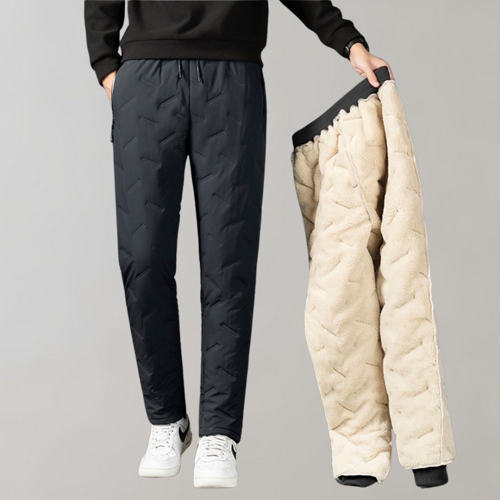 Comfortable Winter Trousers for Men - Logan-Gray-M-Nora Luxe