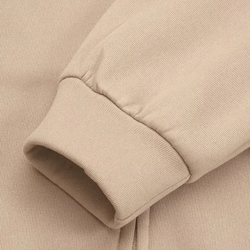 Comfortable Women's Jacket with Hood - ComfyHood-Khaki-S-Nora Luxe