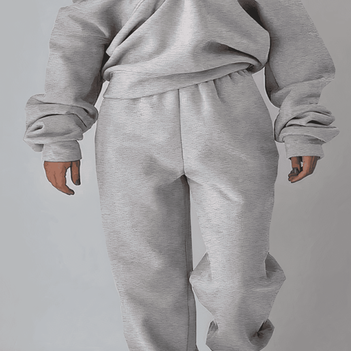 Comfortable Women's Tracksuit - Ava-Gray-S-Nora Luxe