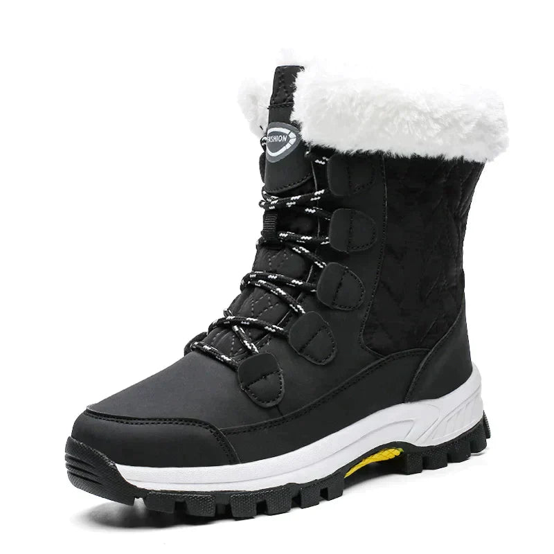 Comfortable Women's Winter Boots - Aurora-Black-3.5-Nora Luxe
