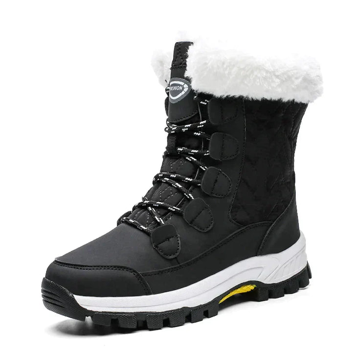 Comfortable Women's Winter Boots - Aurora-Black-3.5-Nora Luxe