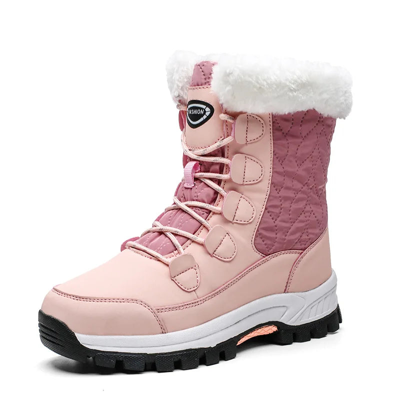 Comfortable Women's Winter Boots - Aurora-Pink-3.5-Nora Luxe