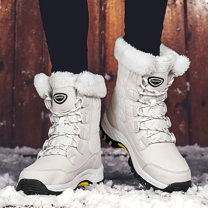 Comfortable Women's Winter Boots - Aurora-White-3.5-Nora Luxe