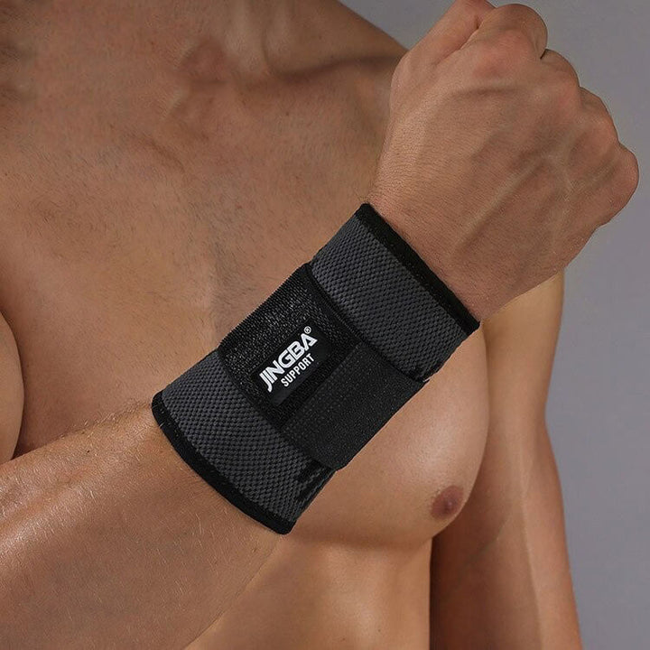 Comfortable Wrist Brace - FlexGuard-S-M-Black-Short-Nora Luxe