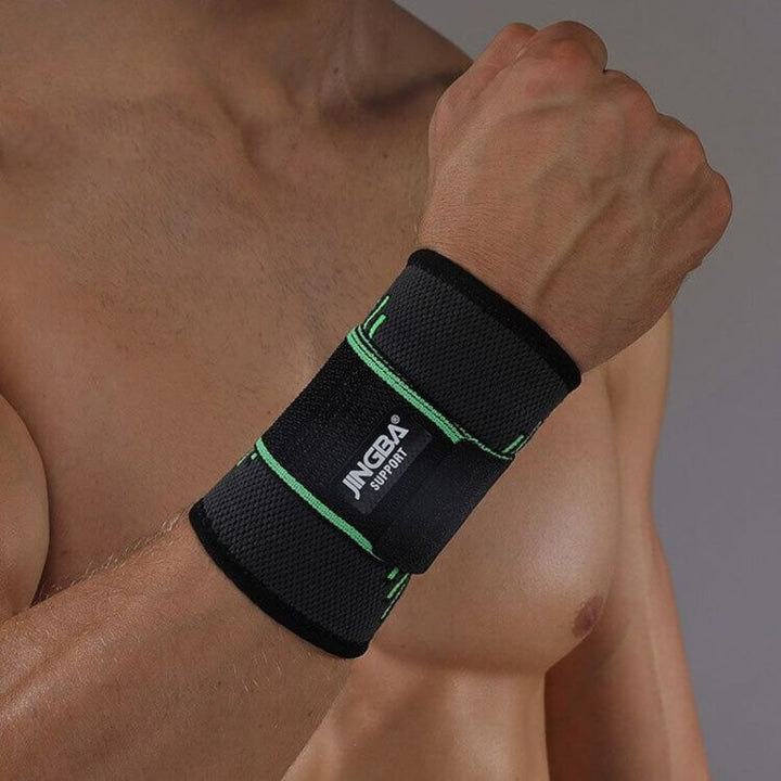 Comfortable Wrist Brace - FlexGuard-S-M-Green-Short-Nora Luxe
