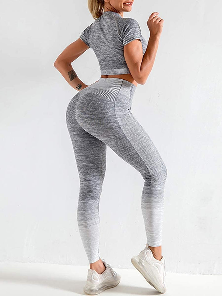 Comfortable Yoga Set - SparkFit-Long Sleeve Black-S-Nora Luxe