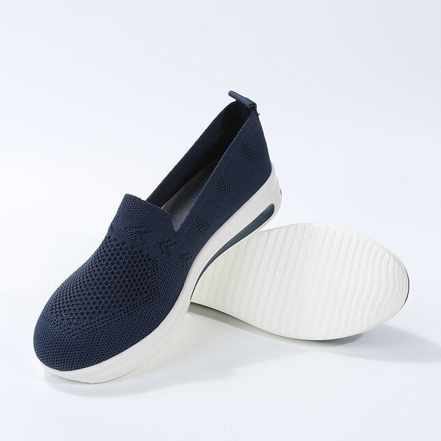 ComfortMax Plus Women's Sneakers | Breathable Orthopedic Design-Marine blue-4-Nora Luxe