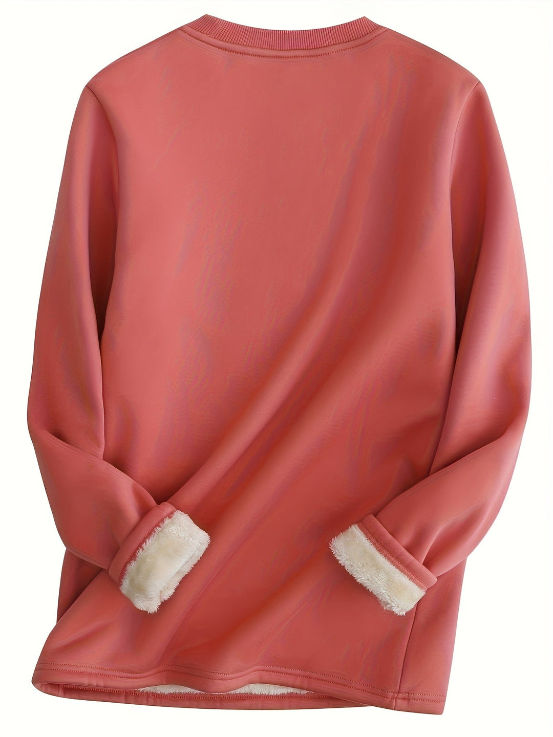 Comfy Fleece Sweatshirt - Liona-Pink-S-Nora Luxe