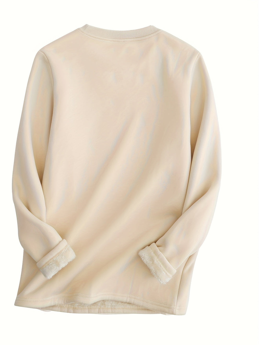 Comfy Fleece Sweatshirt - Liona-Pink-S-Nora Luxe