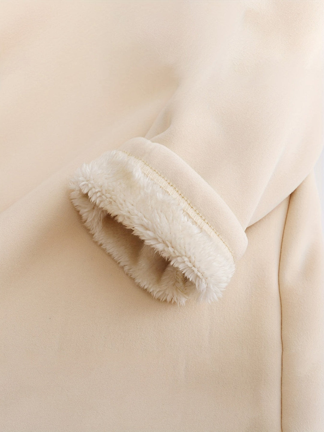 Comfy Fleece Sweatshirt - Liona-Pink-S-Nora Luxe