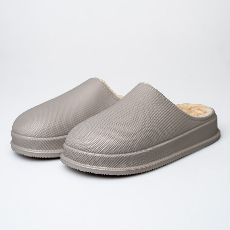 Comfy Ladies Slippers – Luna-Gray-4.5-Nora Luxe