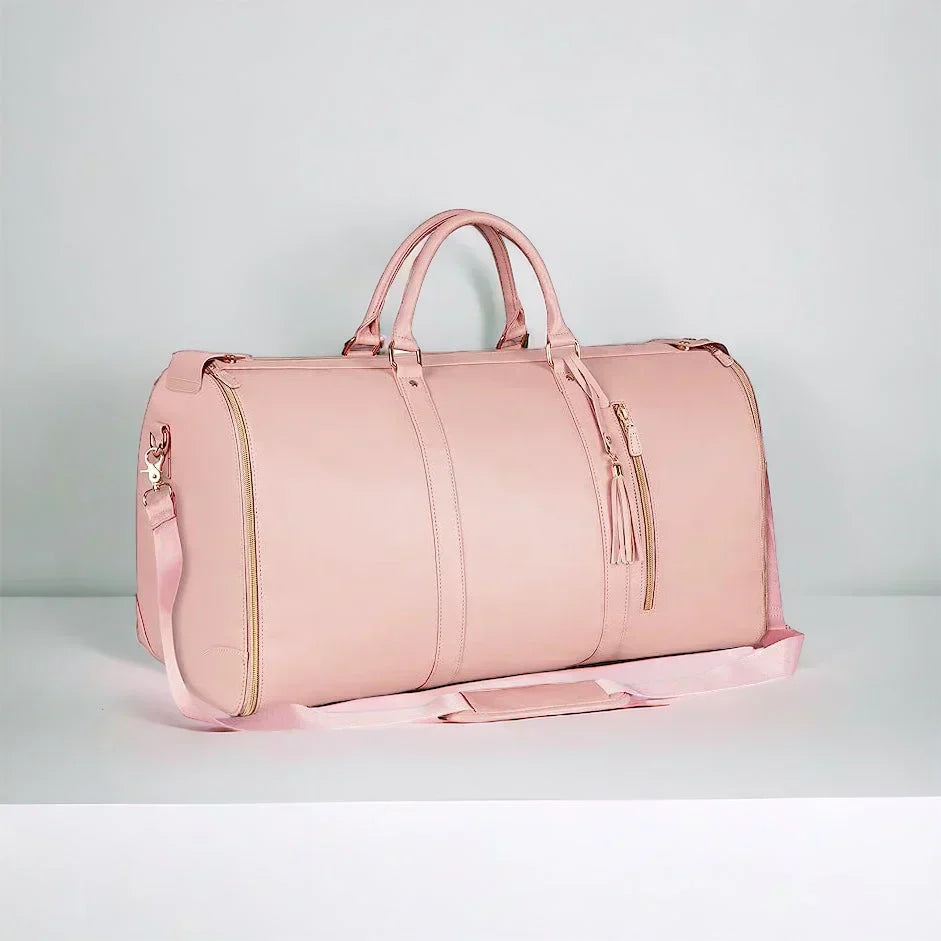 Compact & Luxury Travel Bag – Isabelle-Pink-Nora Luxe