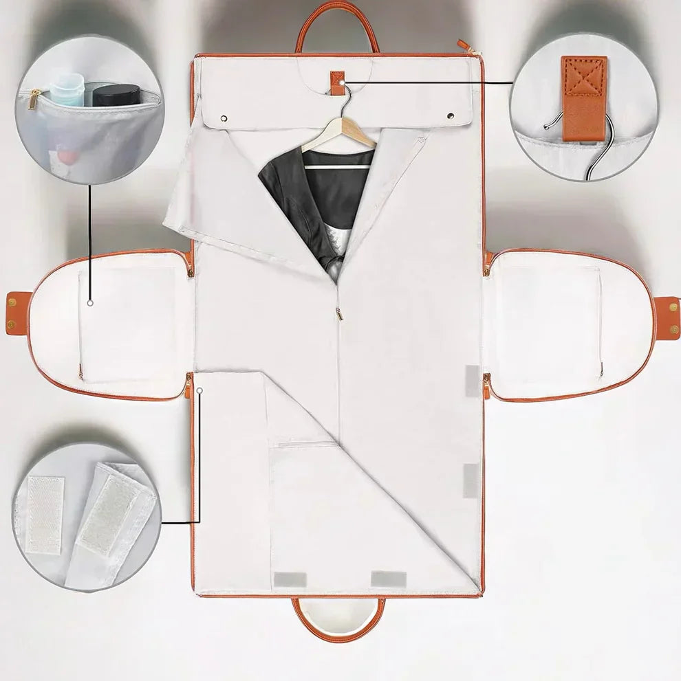 Compact & Luxury Travel Bag – Isabelle-Pink-Nora Luxe