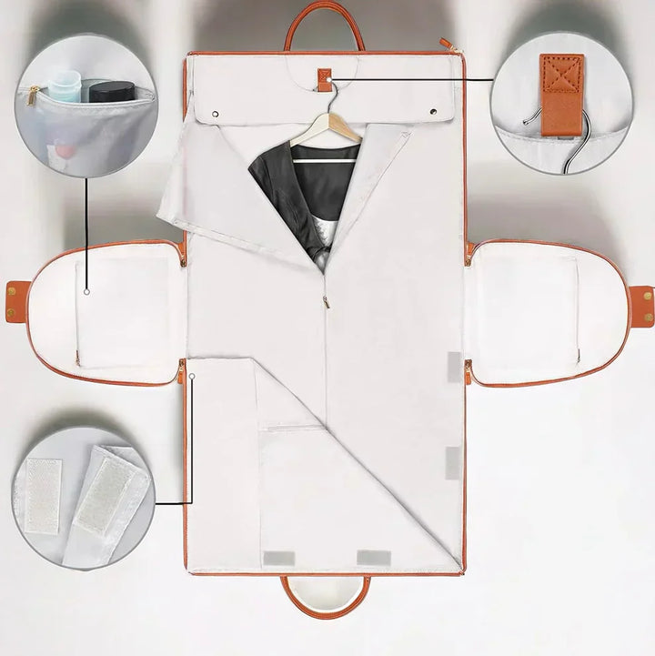 Compact & Luxury Travel Bag – Isabelle-Pink-Nora Luxe