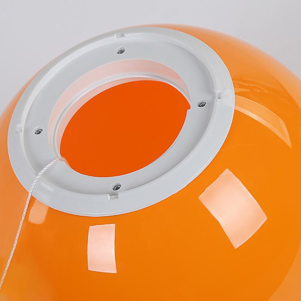 Compact Modern LED Balloon Ceiling Light - AuraLite-7.87 in-White-Nora Luxe