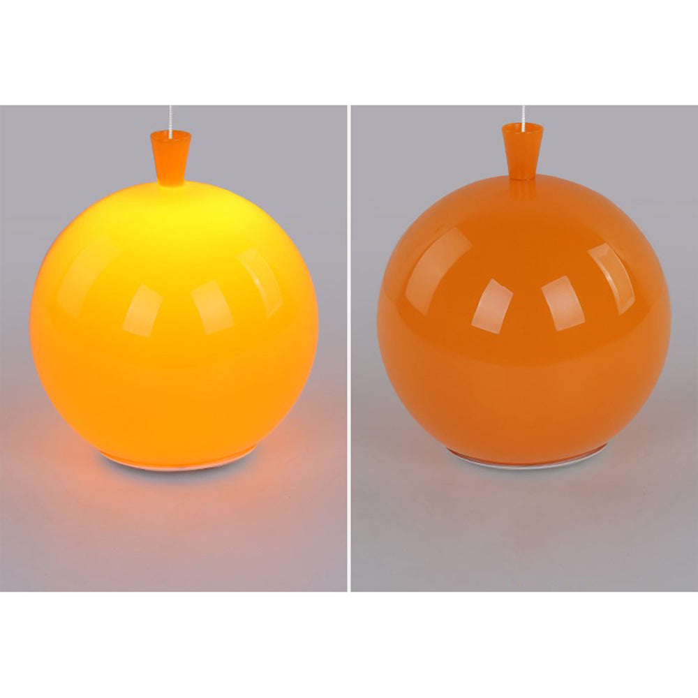Compact Modern LED Balloon Ceiling Light - AuraLite-7.87 in-White-Nora Luxe
