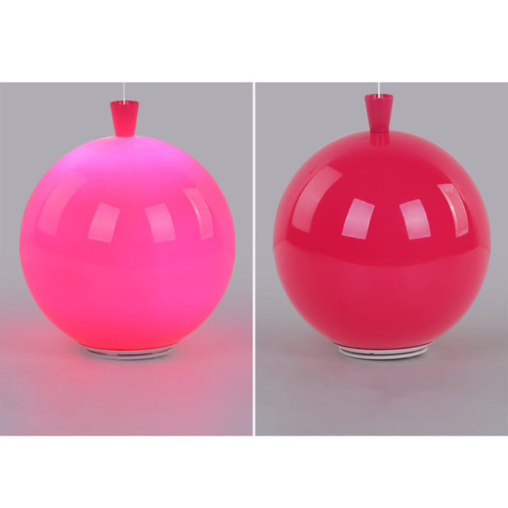 Compact Modern LED Balloon Ceiling Light - AuraLite-7.87 in-White-Nora Luxe