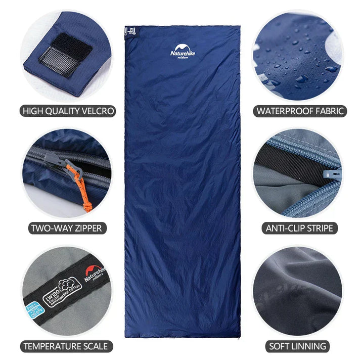 Compact Sleeping Bag - TrailEase-Nora Luxe