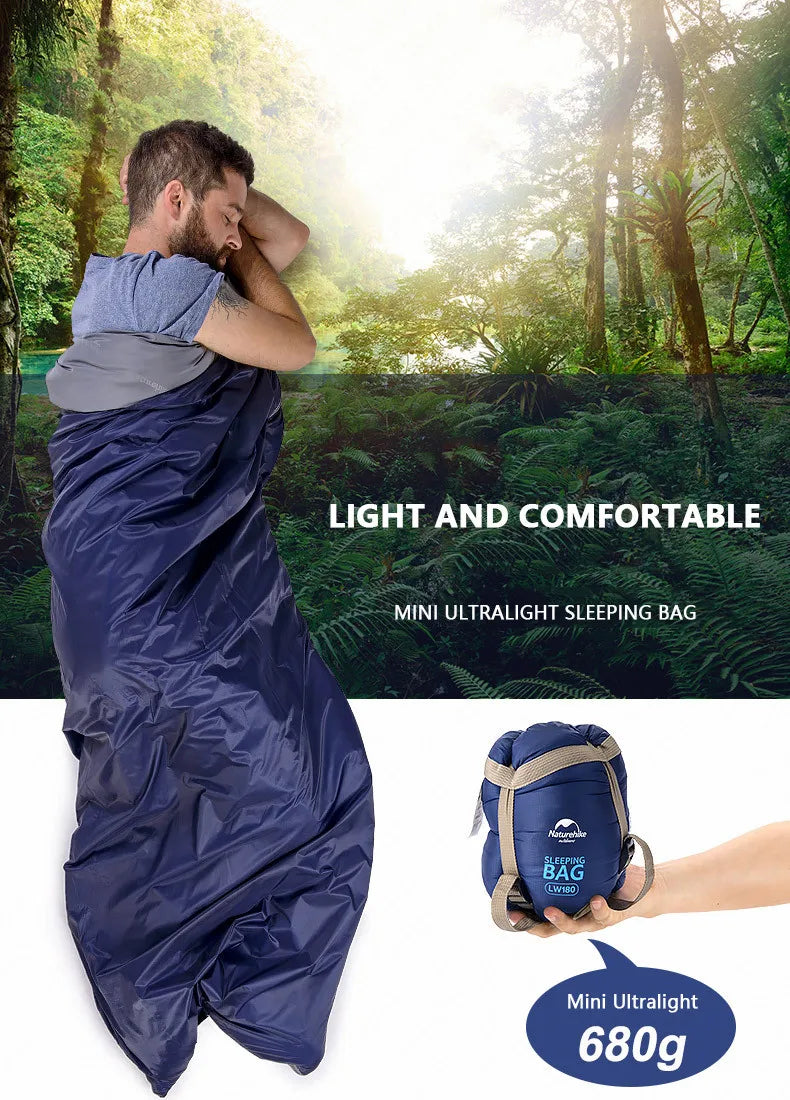 Compact Sleeping Bag - TrailEase-Nora Luxe