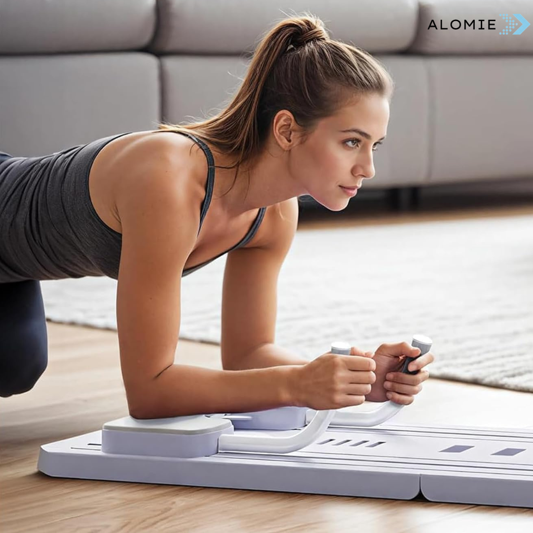 Complete Pilates Reformer Set - CoreFlex Pro-Purple-Nora Luxe
