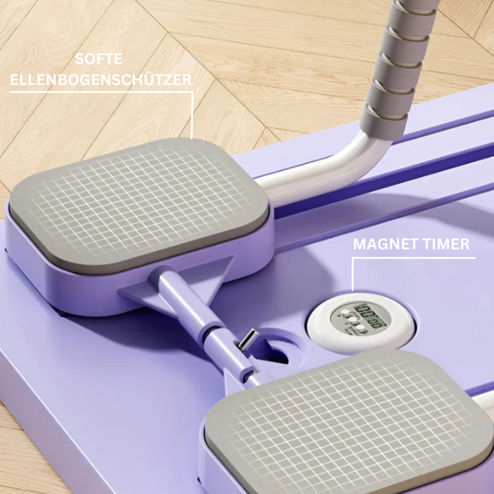 Complete Pilates Reformer Set - CoreFlex Pro-Purple-Nora Luxe