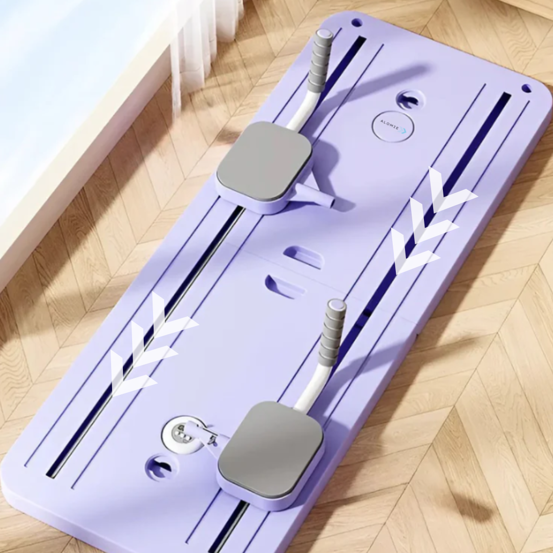Complete Pilates Reformer Set - CoreFlex Pro-Purple-Nora Luxe