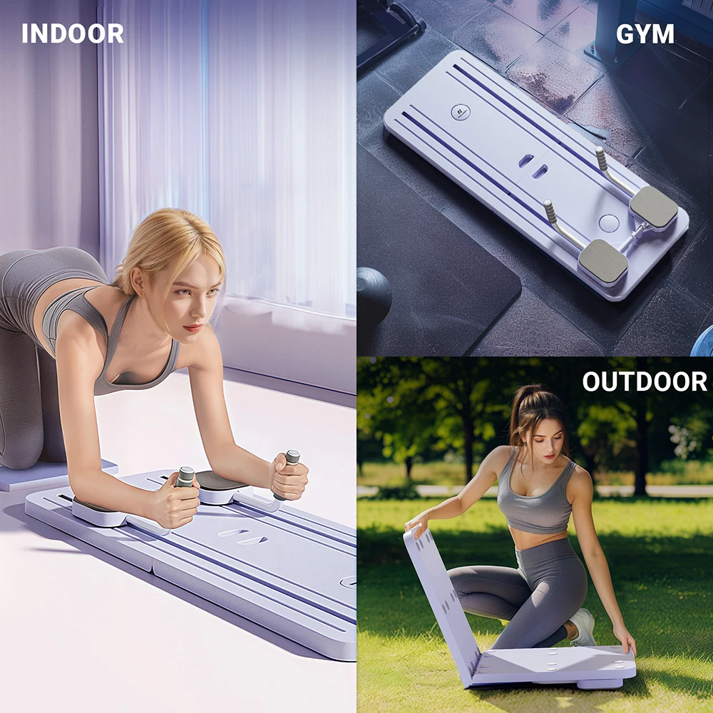 Complete Pilates Reformer Set - CoreFlex Pro-Purple-Nora Luxe