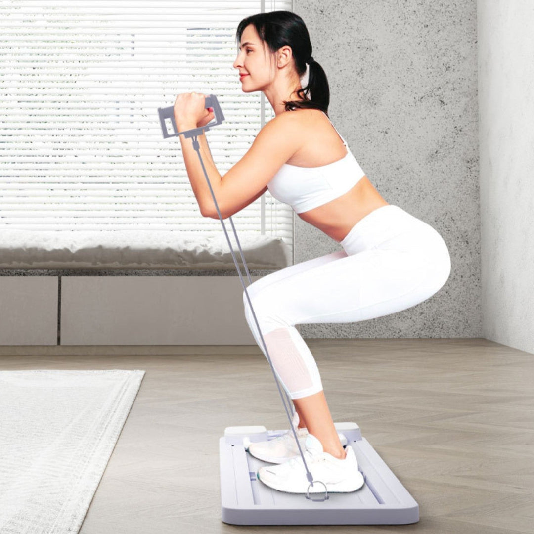 Complete Pilates Reformer Set - CoreFlex Pro-Purple-Nora Luxe