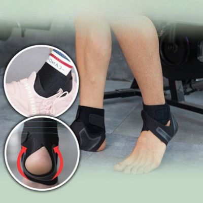 Compression Ankle Brace with Cross Stabilisation – FlexGuard Pro-Both-S : 3/4-Nora Luxe