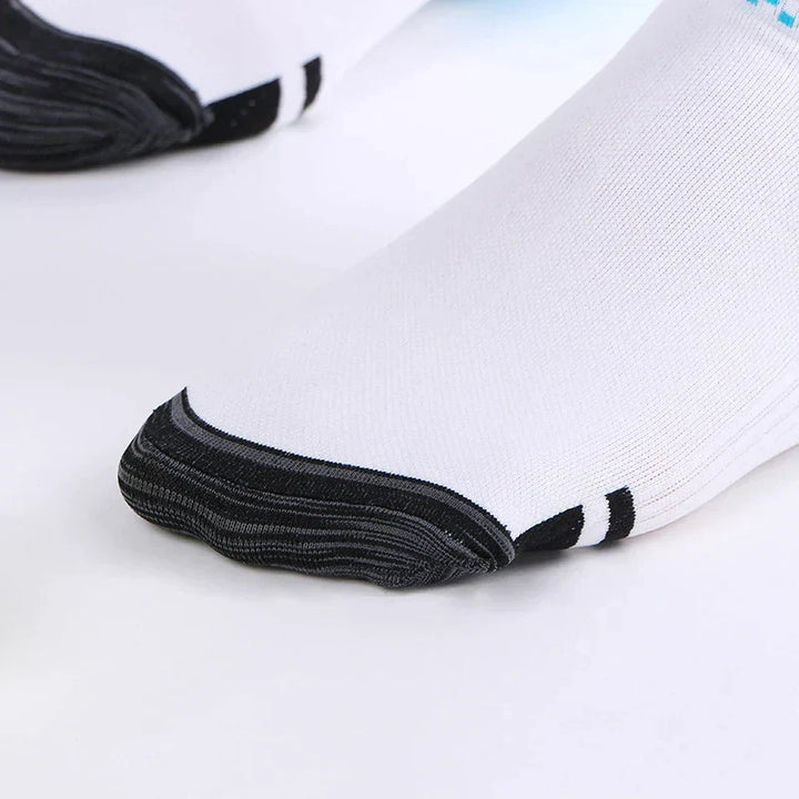 Compression socks - TheraSupport-2 pairs black + 2 pairs white-3.5 to 8.0-Nora Luxe
