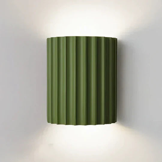 Contemporary Resin Wall Lamps - GlowStone-Green-Nora Luxe