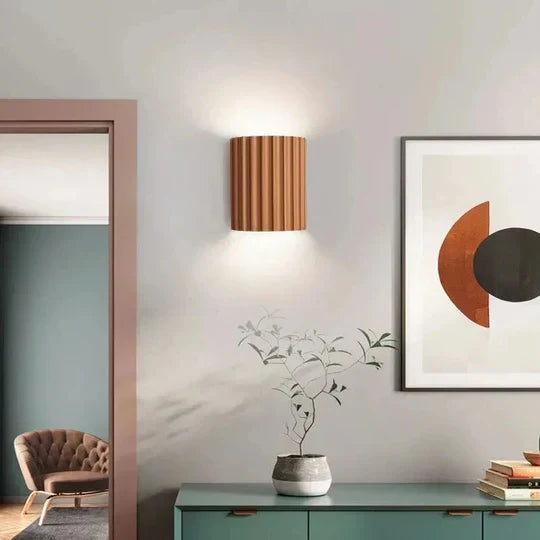 Contemporary Resin Wall Lamps - GlowStone-Green-Nora Luxe