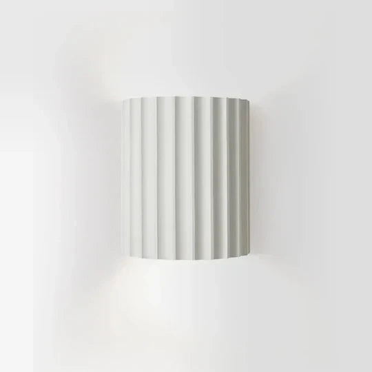 Contemporary Resin Wall Lamps - GlowStone-White-Nora Luxe