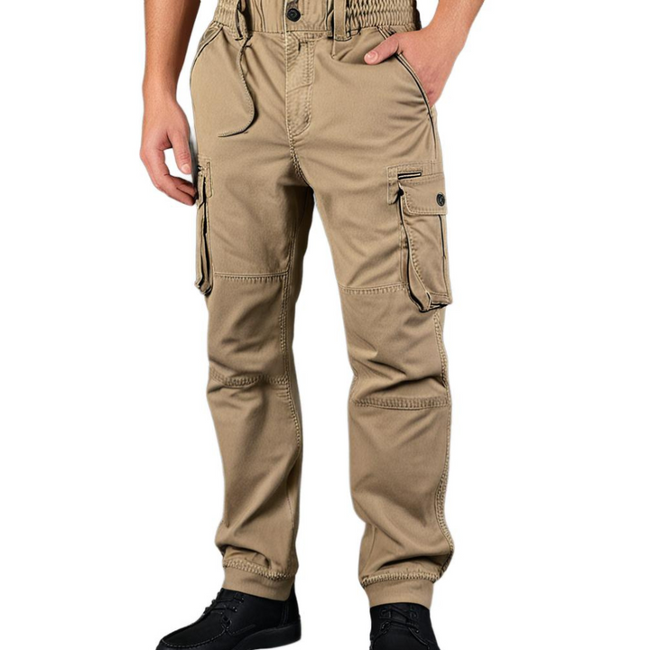 Cool Cargo Joggers for Men - Dexter-Taupe-29-Nora Luxe