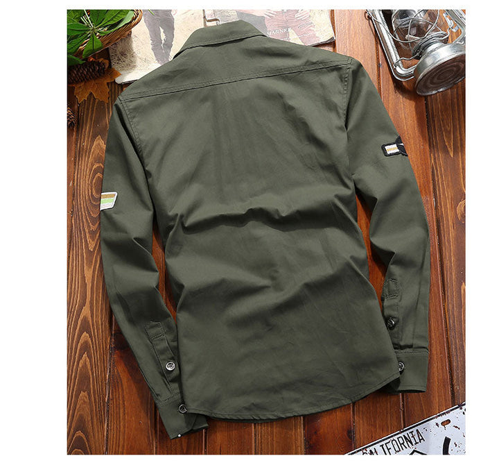 Cool Cargo Shirt for Men - Milan-Blue-3XS-Nora Luxe