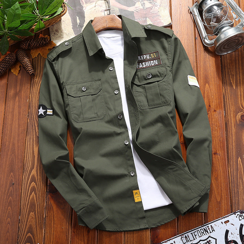 Cool Cargo Shirt for Men - Milan-Green-3XS-Nora Luxe