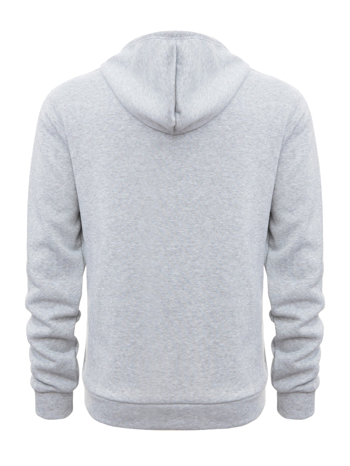 Cool Men's Hoodie with Half Zip - Archer-Black-M-Nora Luxe