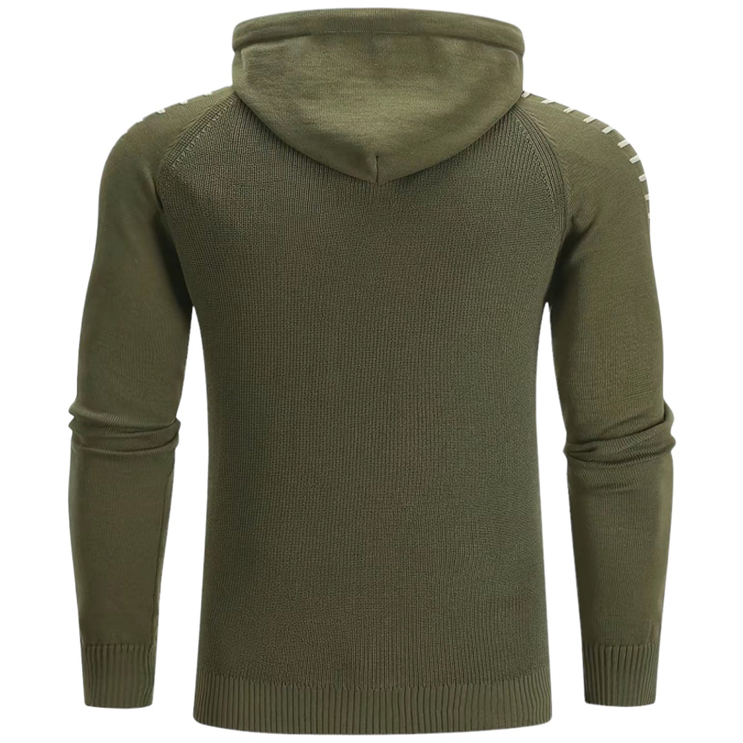 Cool Men's Sweater - RebelX-Green-S-Nora Luxe