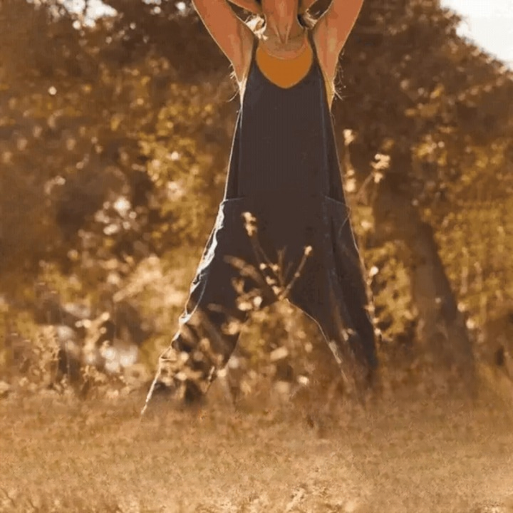 Cool & Stylish Women's Jumpsuit with Side Pockets – Narelle-Black-S-Nora Luxe