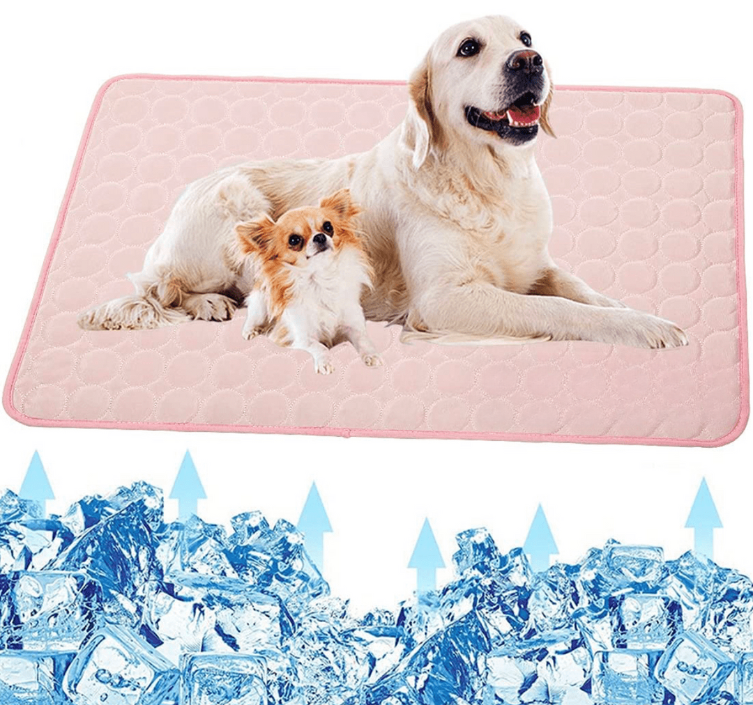 Cooling Dog Mat - CoolPet Mat-Pink-XS 15.75x11.81 inches-Nora Luxe