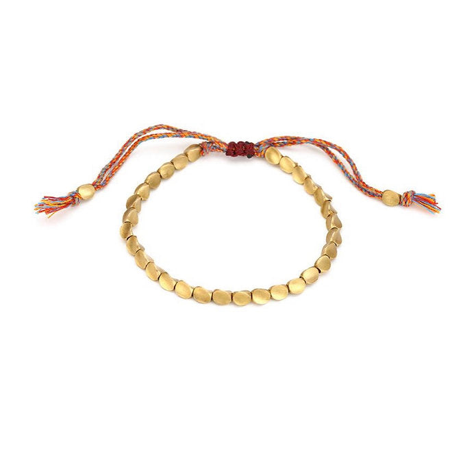 Copper Bead Lucky Bracelet | Women's Elegant Jewellery-Nora Luxe