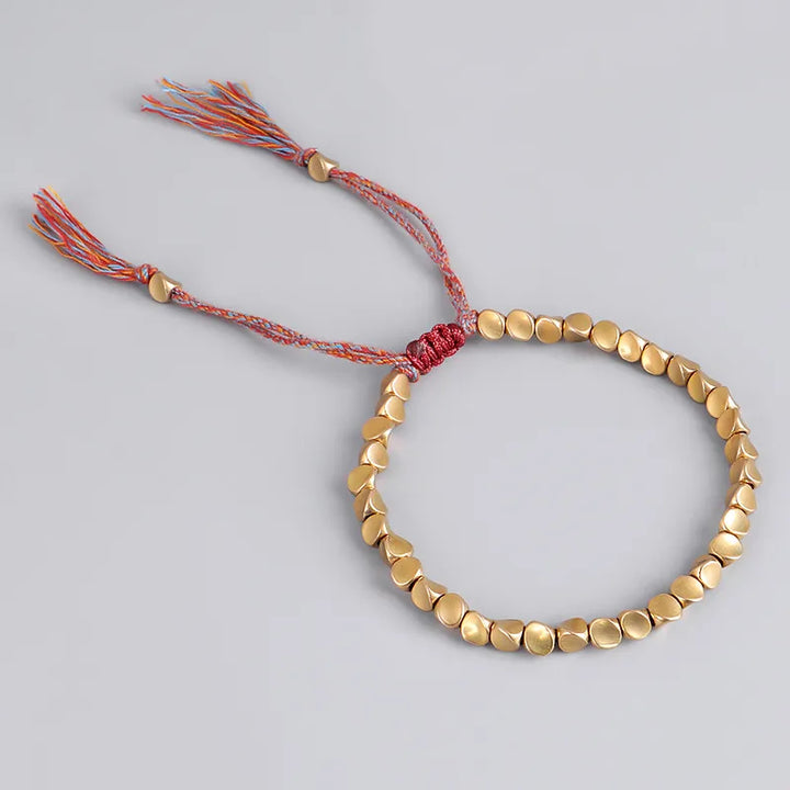 Copper Bead Lucky Bracelet | Women's Elegant Jewellery-Nora Luxe