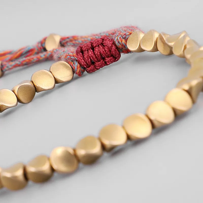 Copper Bead Lucky Bracelet | Women's Elegant Jewellery-Nora Luxe