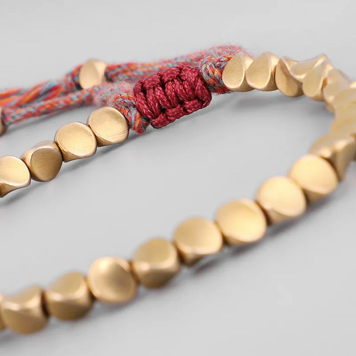 Copper Bead Lucky Bracelet | Women's Elegant Jewellery-Nora Luxe