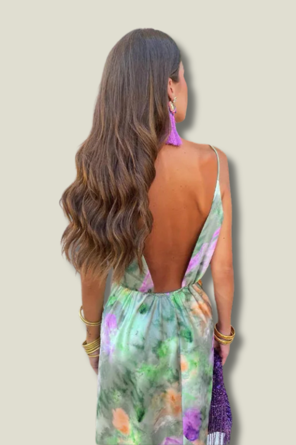 Corset Maxi Dress with Scarf - Seraphina-S-The Livary