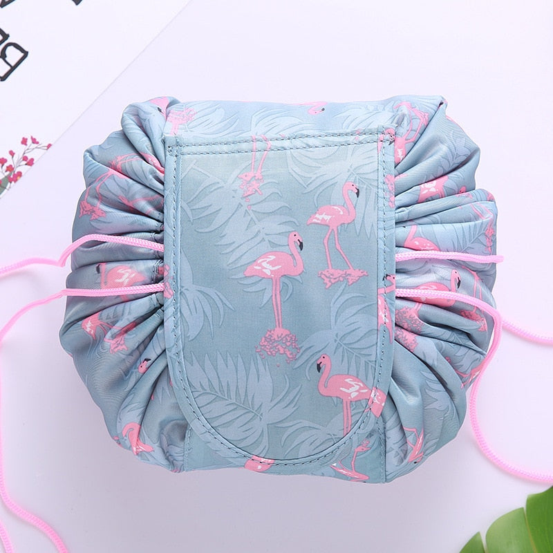 Portable Drawstring Cosmetic and Toiletry Bag – 1+1 FREE Travel Organiser