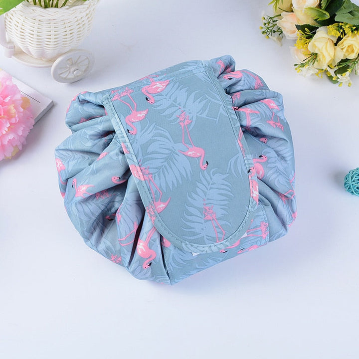 Portable Drawstring Cosmetic and Toiletry Bag – 1+1 FREE Travel Organiser