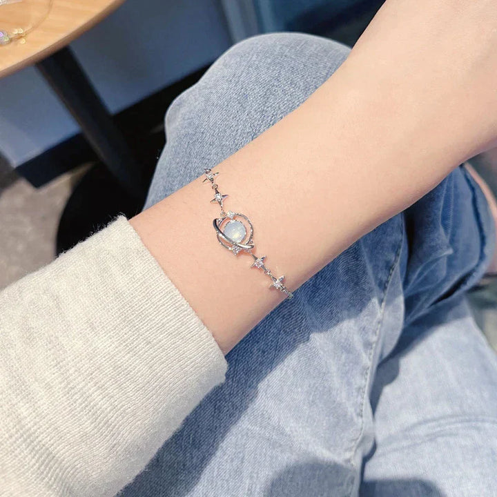 Cosmo Dainty Charm Bracelet | Women's Jewellery-Nora Luxe
