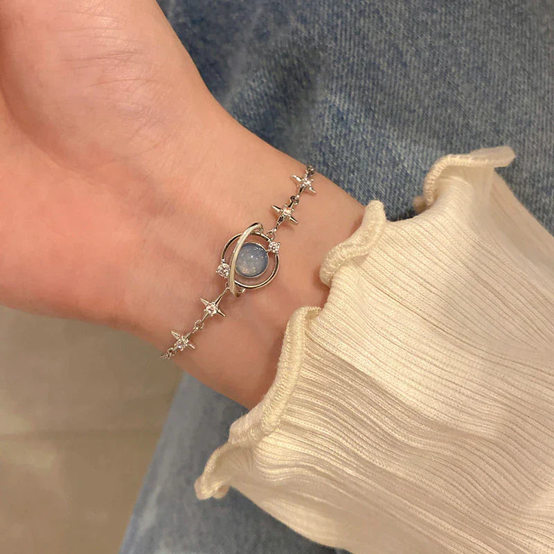 Cosmo Dainty Charm Bracelet | Women's Jewellery-Nora Luxe